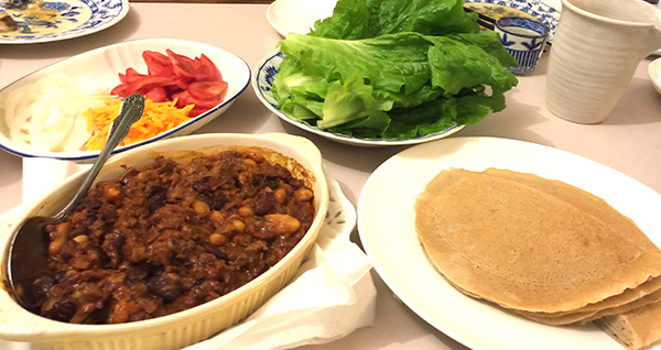 11そば粉のガレット