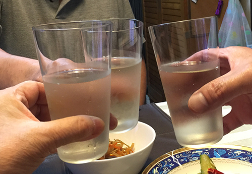 01日本酒乾杯