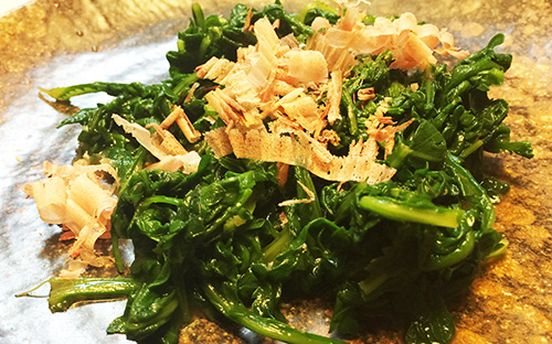 01春菊のおひたし