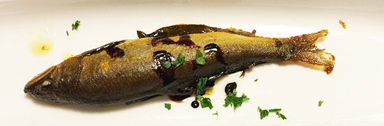 04鮎のコンフィ