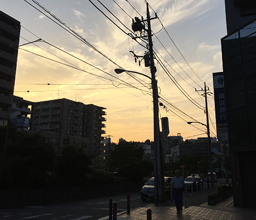 13夕焼け