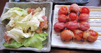 トマト串とキャベツ.jpg
