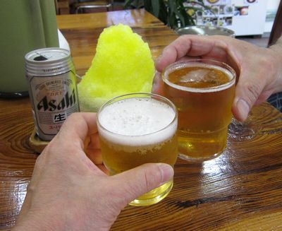 101 ビールとかき氷.jpg