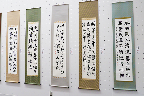希少！一点物！入手困難！】桑原翠邦先生 書作品 小品「春秋多佳