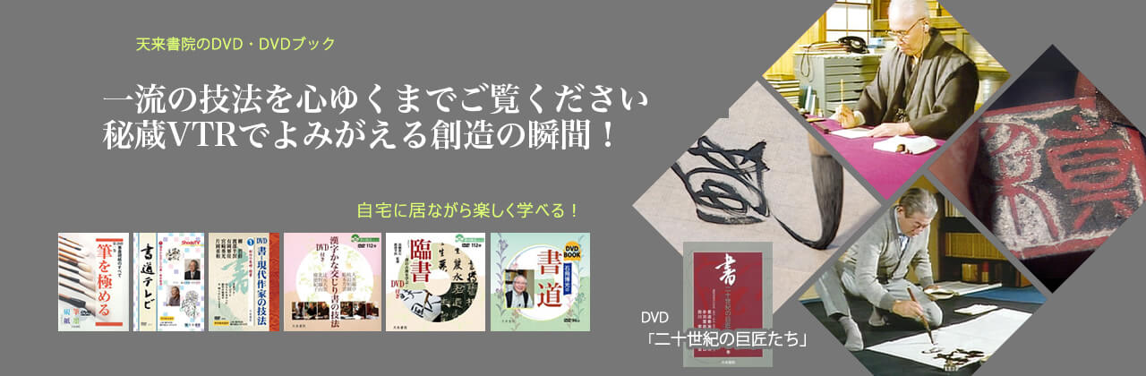 書 現代作家の技法 第一巻～第六巻 DVD 天来書院